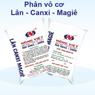 Phân vô cơ Lân- Canxi- Magiê - Công Ty TNHH Sản Xuất - Thương Mại Nông Việt